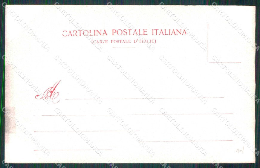 Napoli Città Veduta Vesuvio da Santa Lucia Ragozino 2045 cartolina MX5100 – retro
