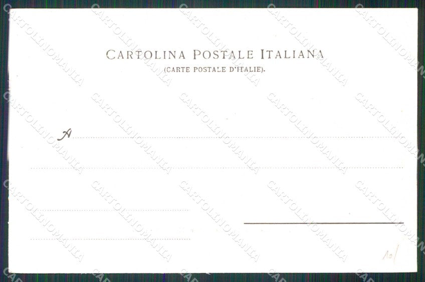 Napoli Città Via Partenope Hotel Vesuvio Ragozino 4098 cartolina MX5108 – retro