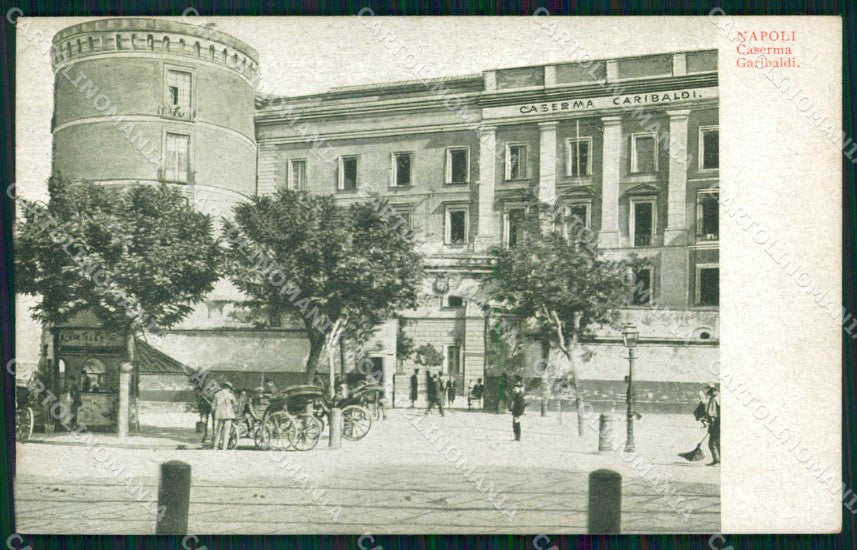 Napoli Città Caserma Garibaldi cartolina MX5112 – fronte