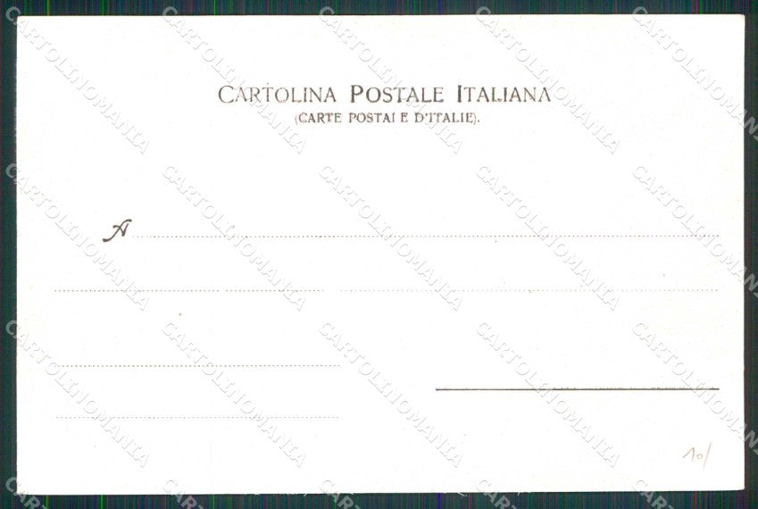 Napoli Città Via Partenope Grand Hotel Royal Ragozino 4051 cartolina MX5118 – retro