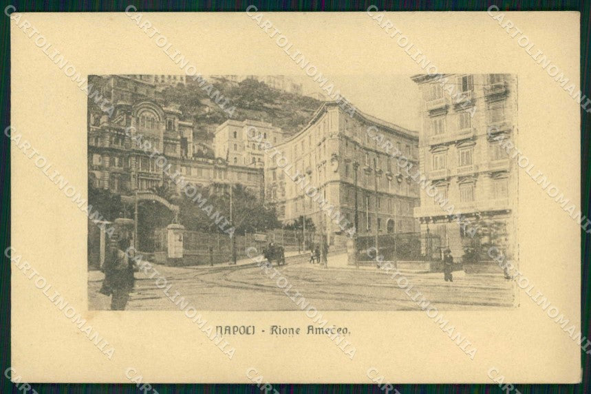 Napoli Città Rione Amedeo cartolina MX5125 – fronte
