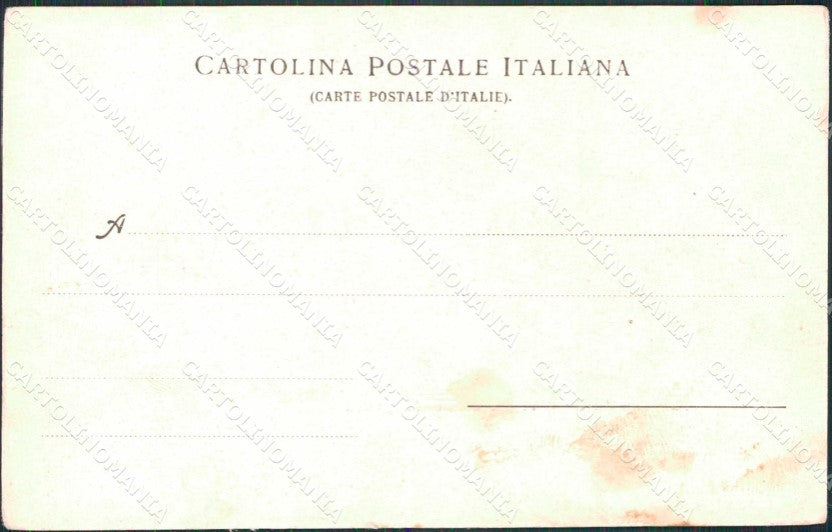 Napoli Città Veduta dal Parco Margherita Ragozino 4232 cartolina MX5135 – retro