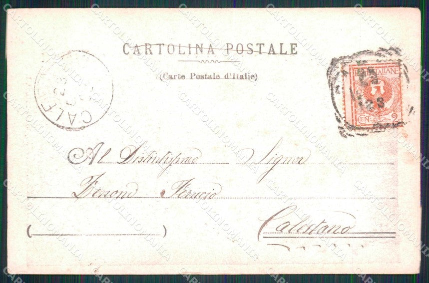Napoli Città Arsenale di Marina Navi Castel Nuovo cartolina MX5137 – retro