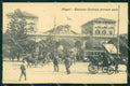 Napoli Città Stazione Centrale Ferrovie Stato Tram PIEGHINA cartolina MX5147 – fronte