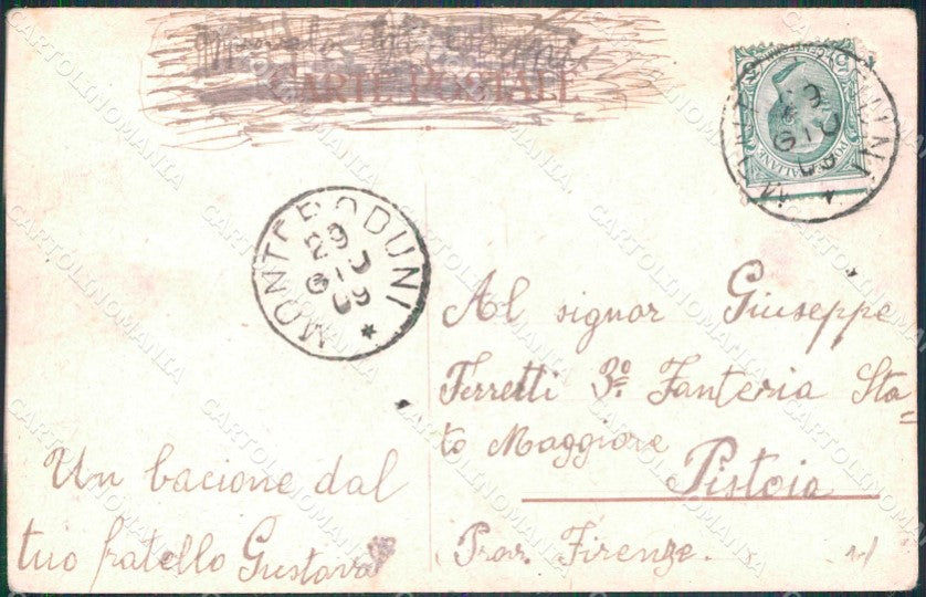 Napoli Città Immacolatella Nuova Barche cartolina MX5163 – retro