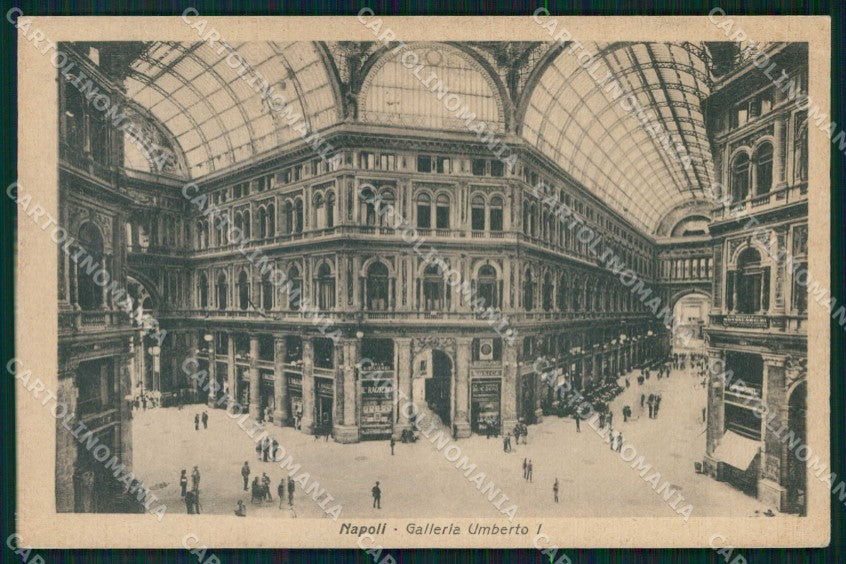 Napoli Città Galleria Umberto I Negozio E Ragozino cartolina MX5193 – fronte