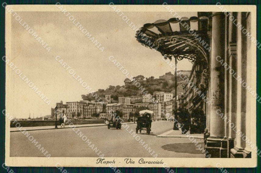 Napoli Città Via Caracciolo cartolina MX5225 – fronte