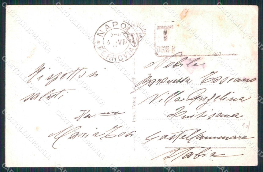 Napoli Città Via Caracciolo cartolina MX5225 – retro