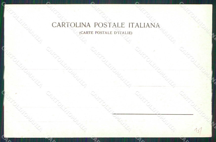 Napoli Città Floridiana Innevata Vomero Ragozino 1607 cartolina MX5251 – retro