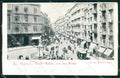 Napoli Città Strada Toledo Tram Via Roma cartolina MX5284 – fronte