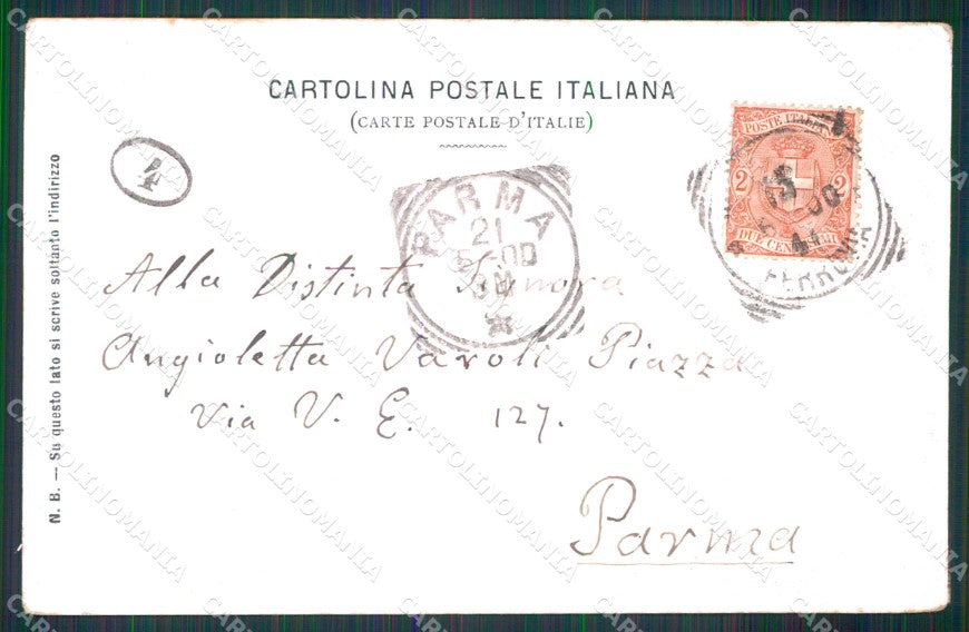 Napoli Città Via Caracciolo Vesuvio Pescatori Ragozino 14 cartolina MX5298 – retro