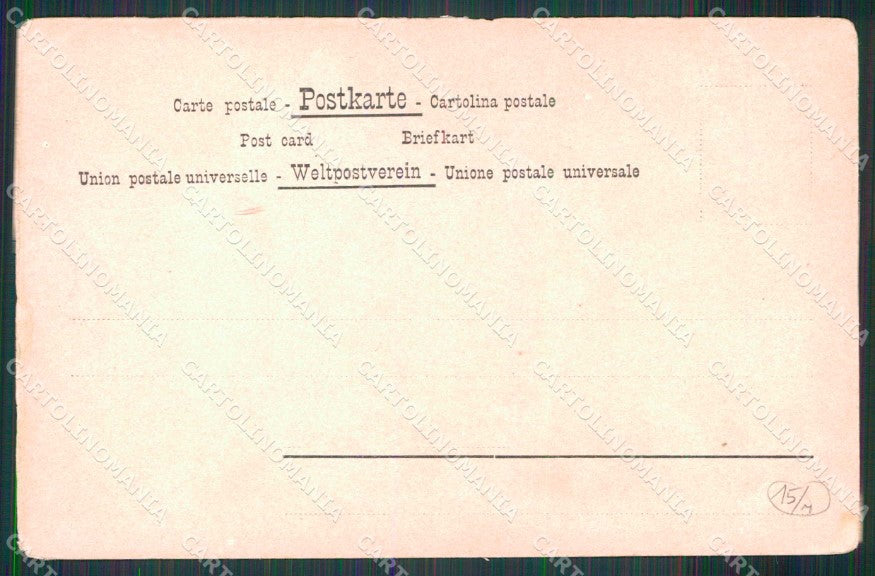 Napoli Città Expo Igiene Passaggio Corteo Reale Ragozino 53 cartolina MX5320 – retro