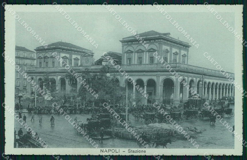 Napoli Città Stazione Centrale cartolina MX5335 – fronte
