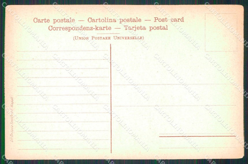 Napoli Città Via Roma Largo Carità cartolina MX5345 – retro