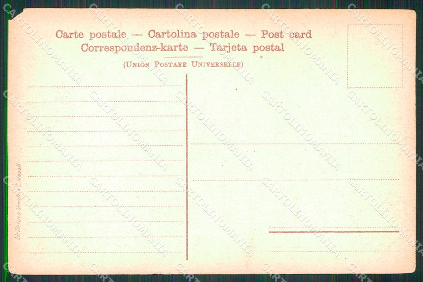 Napoli Città Immacolatella Vecchia Barche ABRASA cartolina MX5346 – retro