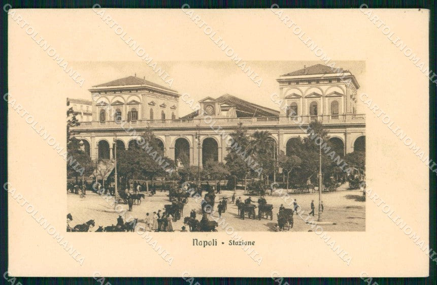 Napoli Città Stazione Centrale cartolina MX5360 – fronte