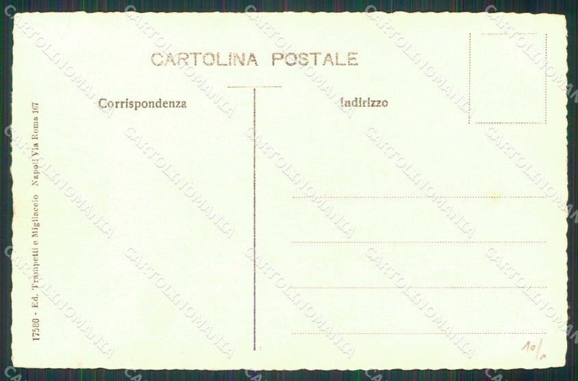 Napoli Città Via Roma Tramway Toledo cartolina MX5365 – retro