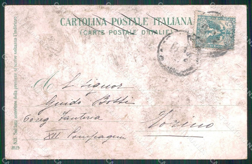 Napoli Città Via Santa Lucia Monte Echio Ragozino 3515 cartolina MX5403 – retro