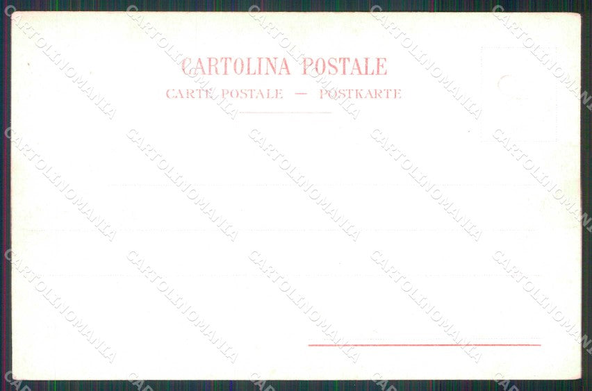 Napoli Città Mestieri Pescatori in Barca Richter 249 cartolina MX5435 – retro