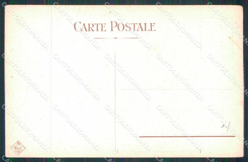 Napoli Città Porto con Barche cartolina MX5441 – retro