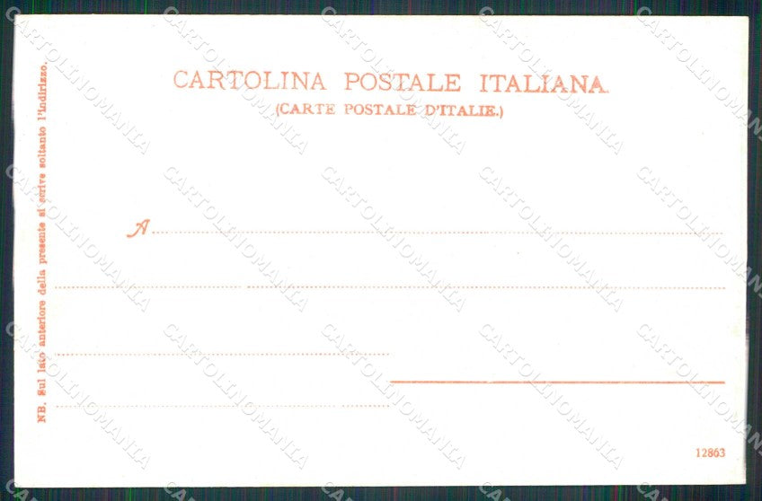 Napoli Città Ospedale Militare cartolina MX5453 – retro