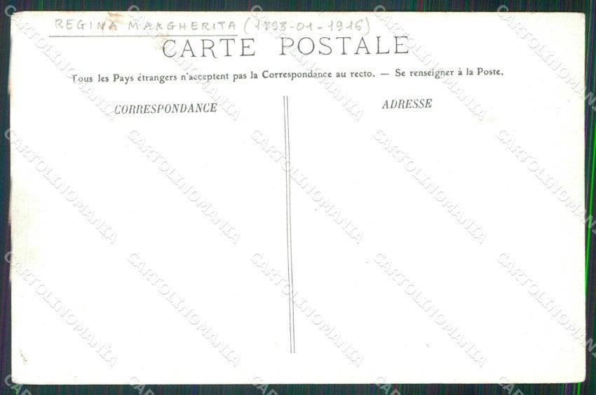 Napoli Città Regina Margherita Rivista Navale Francia Italia cartolina MX5459 – retro