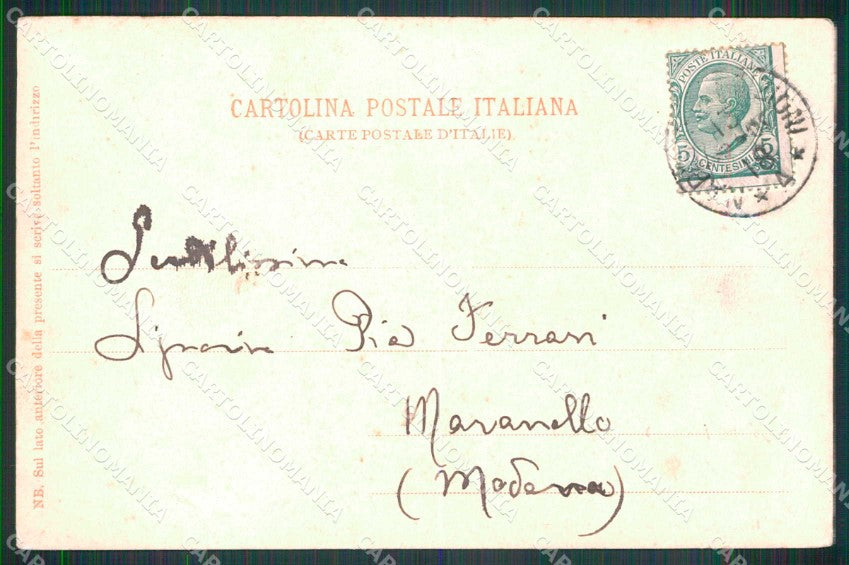 Napoli Città Villa Nazionale cartolina MX5469 – retro