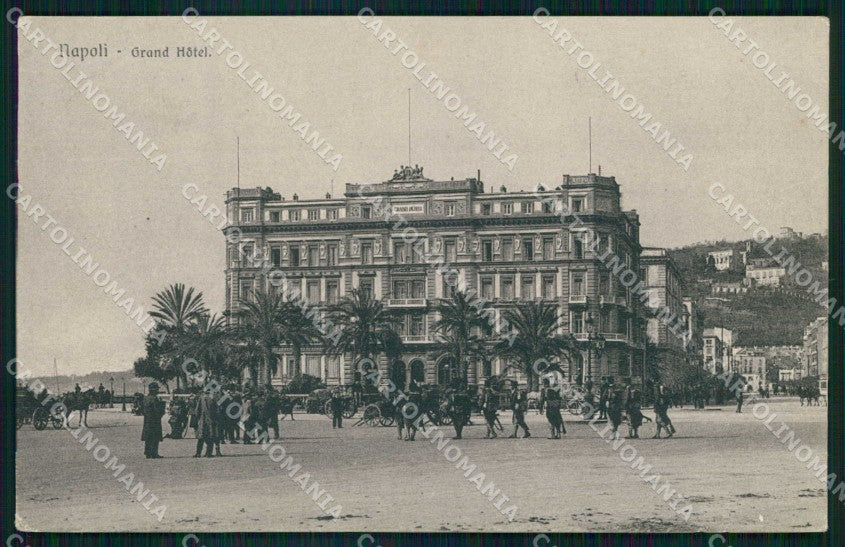 Napoli Città Grand Hotel Brunner 10859 cartolina MX5496 – fronte