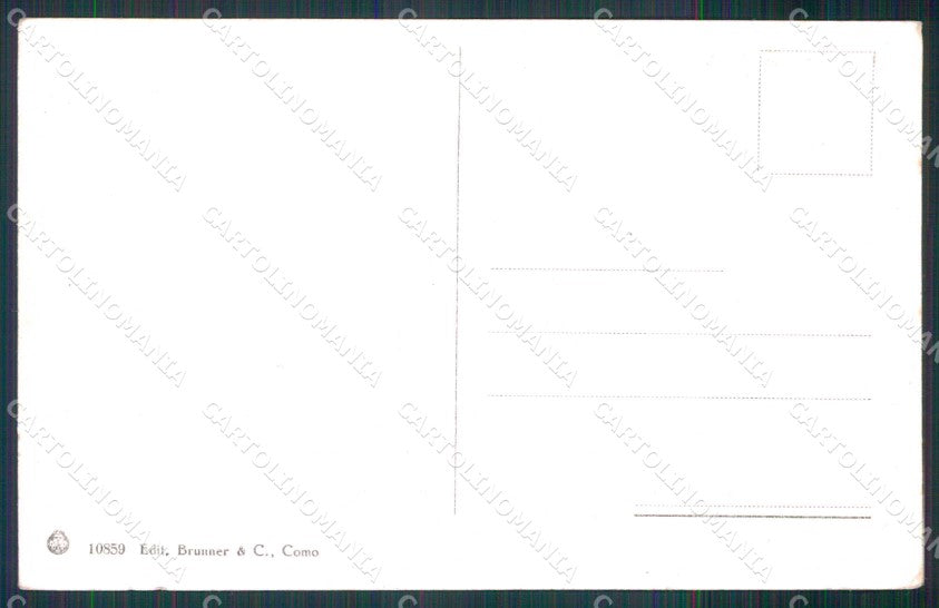 Napoli Città Grand Hotel Brunner 10859 cartolina MX5496 – retro
