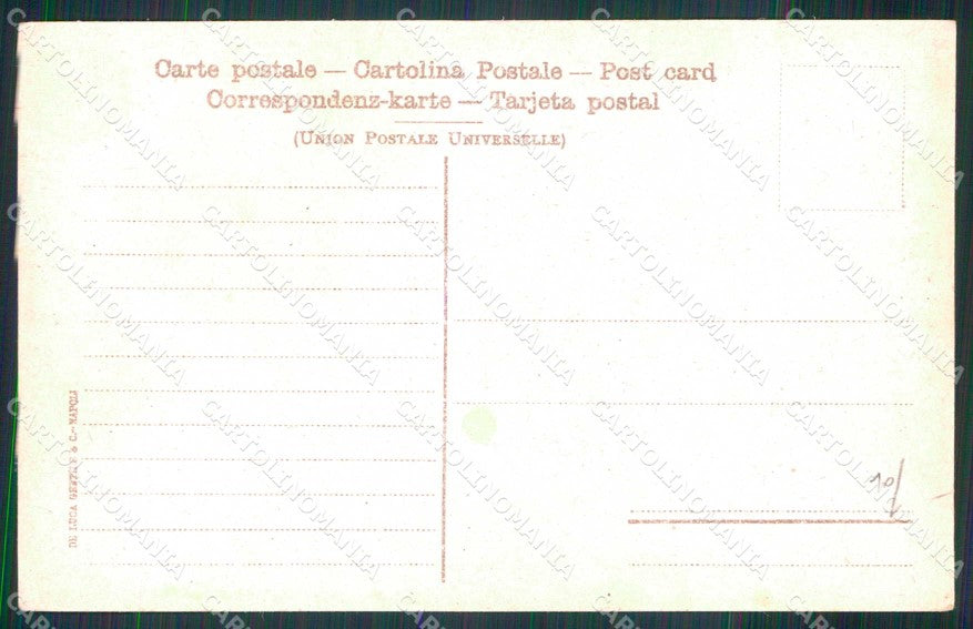 Napoli Città Veduta San Martino Barche cartolina MX5523 – retro