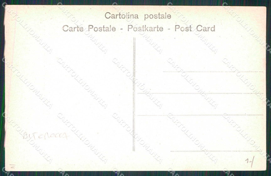 Napoli Città Marina Pescatori in Azione Alterocca 4115 cartolina MX5524 – retro