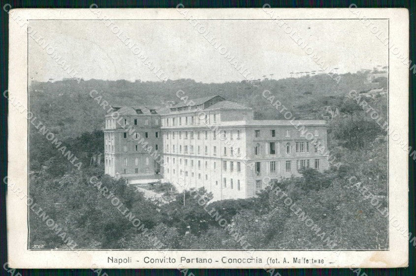 Napoli Città Convitto Pontano Conocchia cartolina MX5545 – fronte