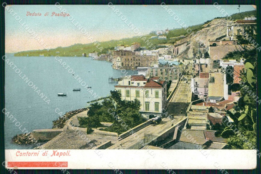 Napoli Città Veduta Generale Posillipo cartolina MX5568 – fronte