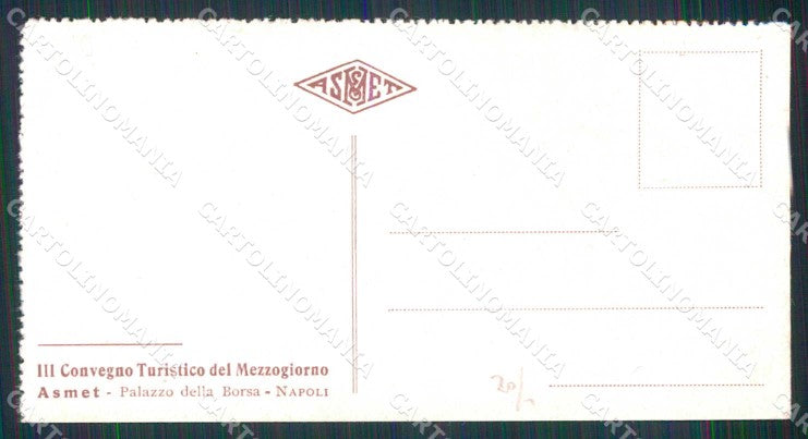 Napoli Città Reggia Capodimonte mini cartolina MX5574 – retro