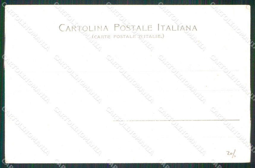 Napoli Città Strada Santa Lucia Stengel 11206 cartolina MX5575 – retro