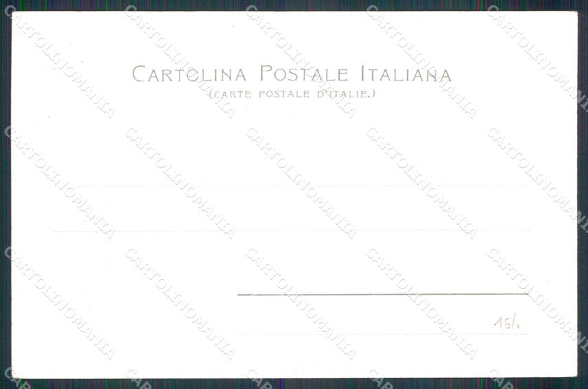 Napoli Città Mestieri Pescatori in Azione cartolina MX5614 – retro