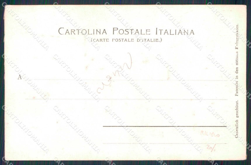 Napoli Città Piazza Plebiscito Rilievo Stengel 11204 cartolina MX5626 – retro