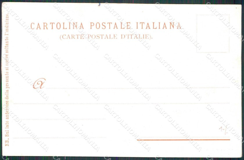 Napoli Città Teatro San Carlo Brogi Richter cartolina MX5631 – retro