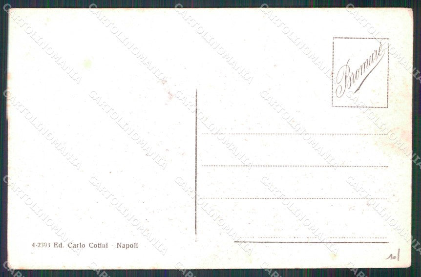 Napoli Città Via Caracciolo Via Partenope cartolina MX5649 – retro