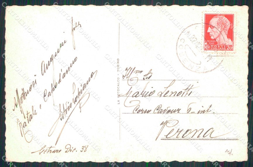 Napoli Città Nuovo Palazzo Poste Telegrafi cartolina MX5675 – retro
