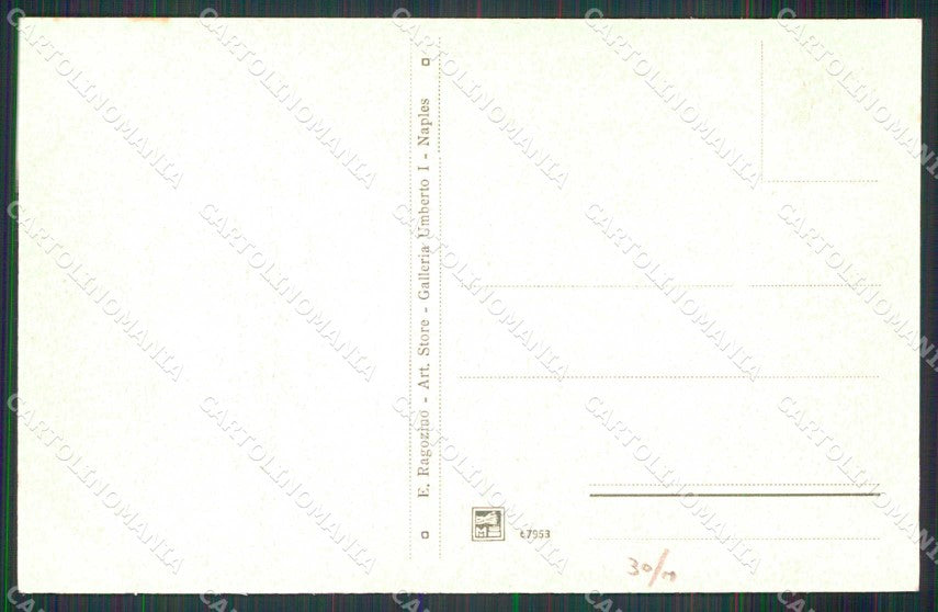 Napoli Città Funicolare Vesuvio Stazione Ragozino 67953 cartolina MX5699 – retro