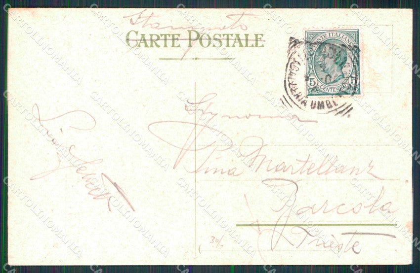 Napoli Città Funicolare Vesuvio STRAPPINO cartolina MX5712 – retro