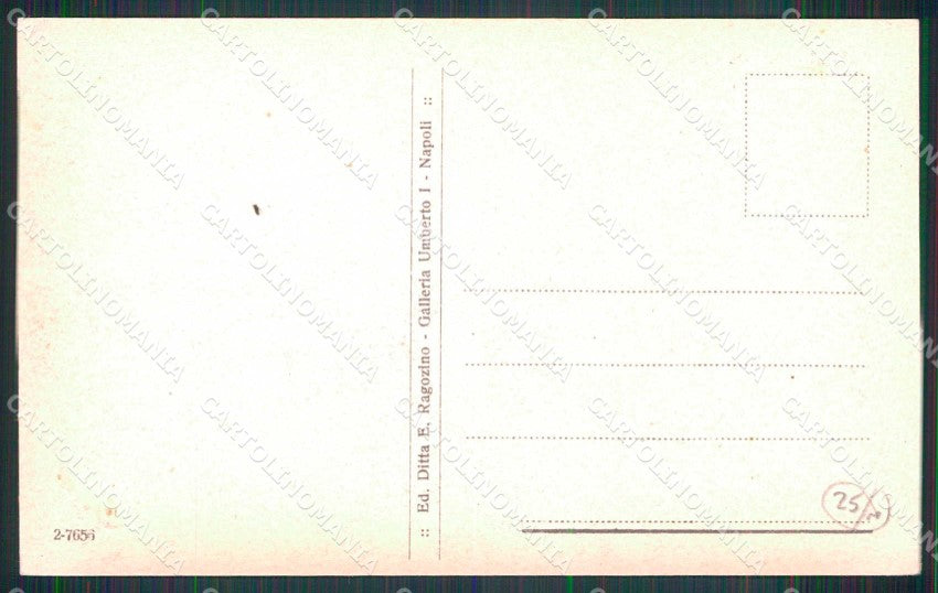 Napoli Città Funicolare Vesuvio Stazione Ragozino 2 7656 cartolina MX5713 – retro