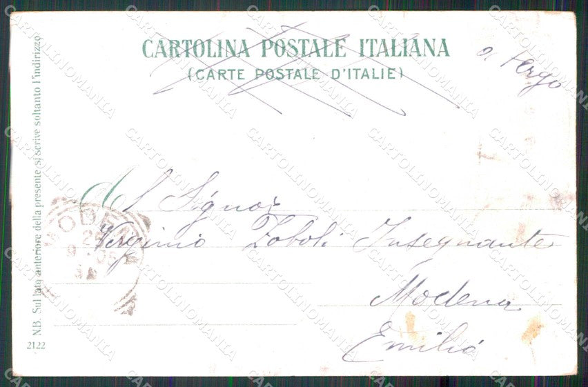 Napoli Città Funicolare Vesuvio Carrozza Ragozino 2122 cartolina MX5723 – retro