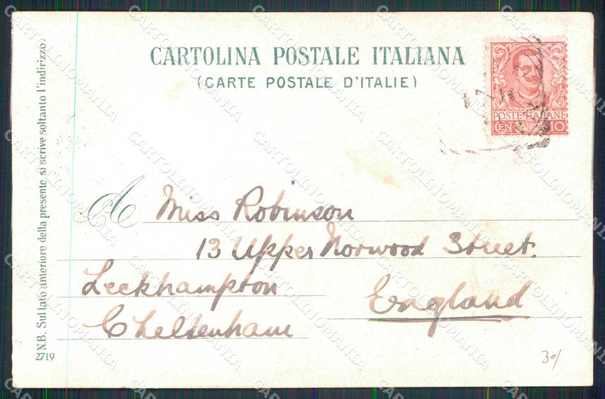 Napoli Città Funicolare Vesuvio Ragozino 2719 cartolina MX5730 – retro