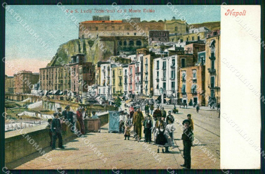 Napoli Città Via Santa Lucia Monte Echio Ragozino 3515 cartolina MX5773 – fronte