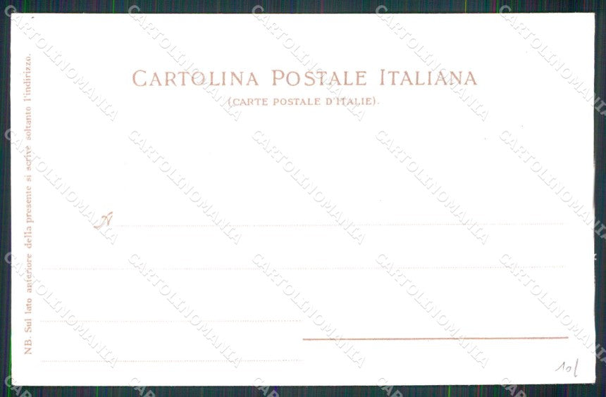 Napoli Città Porta Capuana Ragozino 900 Ferrante d Aragona cartolina MX5775 – retro
