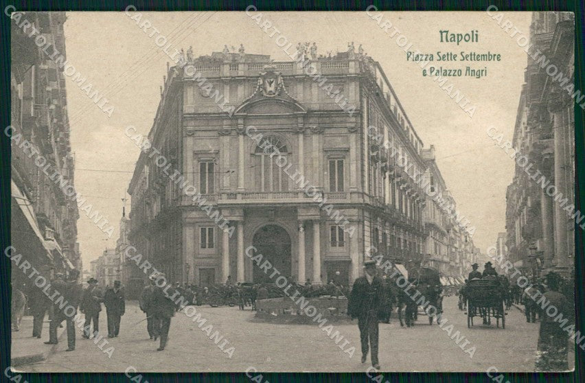 Napoli Città Piazza Sette Settembre Ragozino 22094 156 cartolina MX5801 – fronte