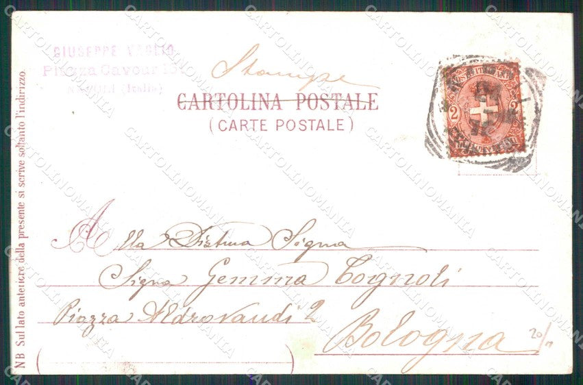 Napoli Città Piazza Vanvitelli Rione Vomero Ragozino 157 cartolina MX5819 – retro