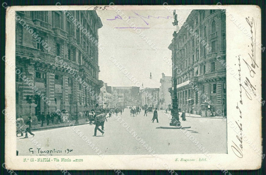 Napoli Città Via Nicola Amore Ragozino 68 cartolina MX5825 – fronte
